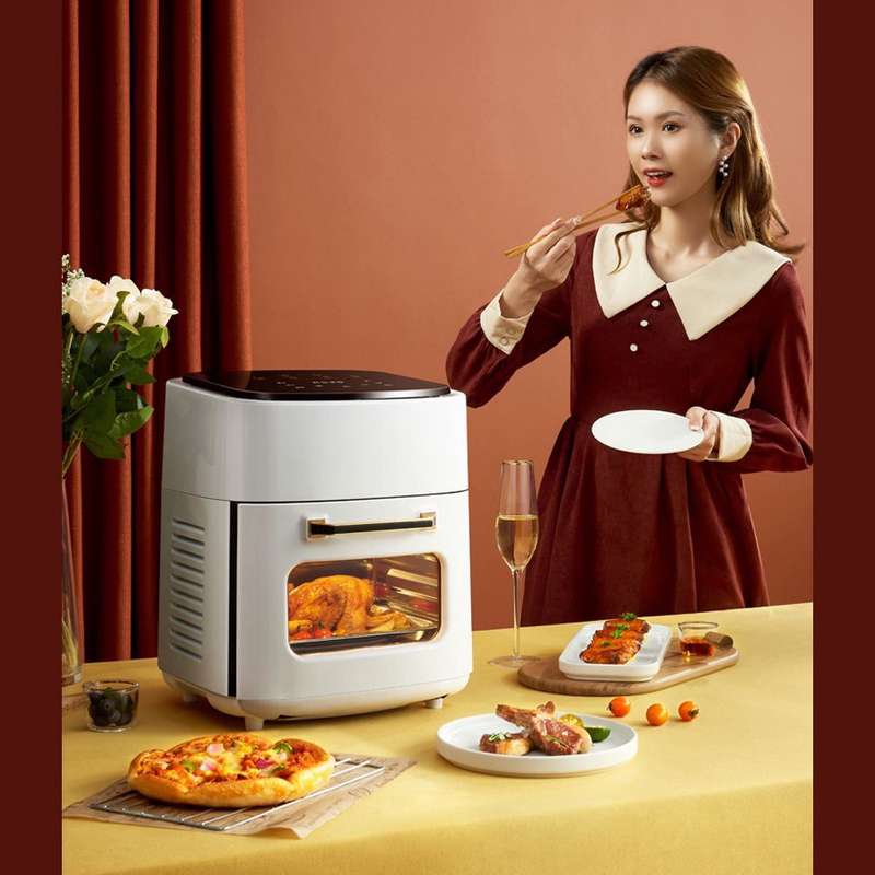 15L - Electric Multifunctional Air Fryer Oven - Black