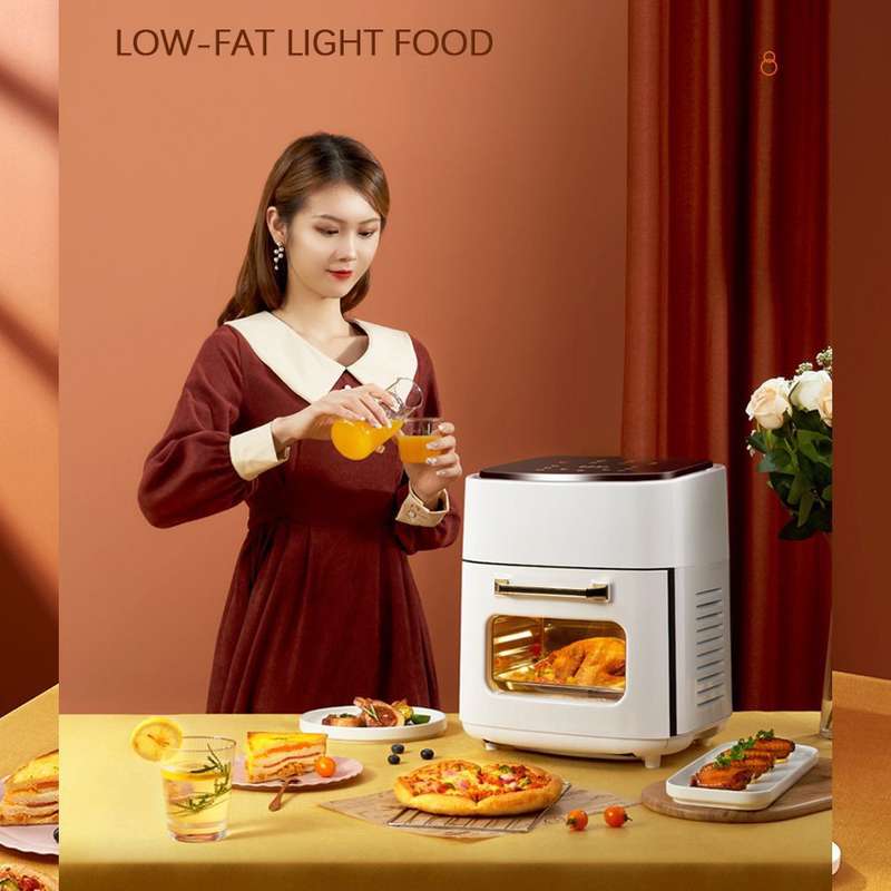 15L - Electric Multifunctional Air Fryer Oven - Black