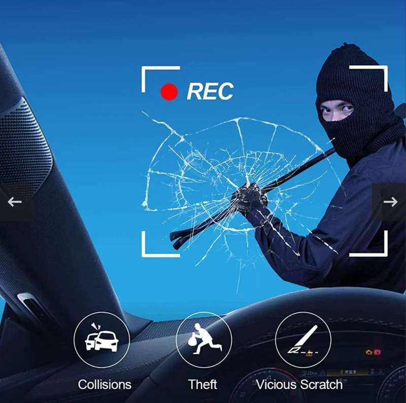 Dual Lens Dash Blackbox DVR