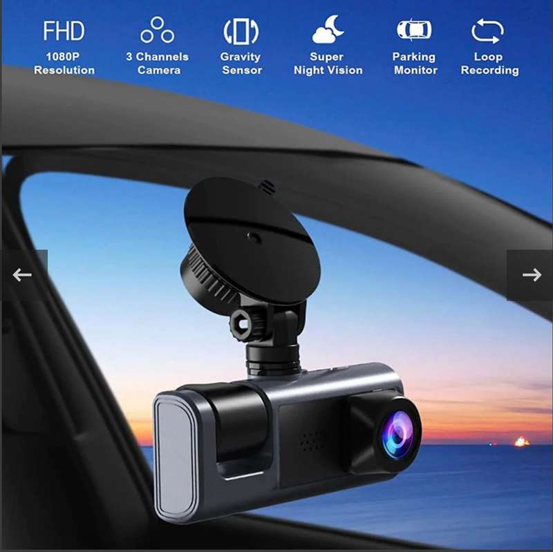Dual Lens Dash Blackbox DVR