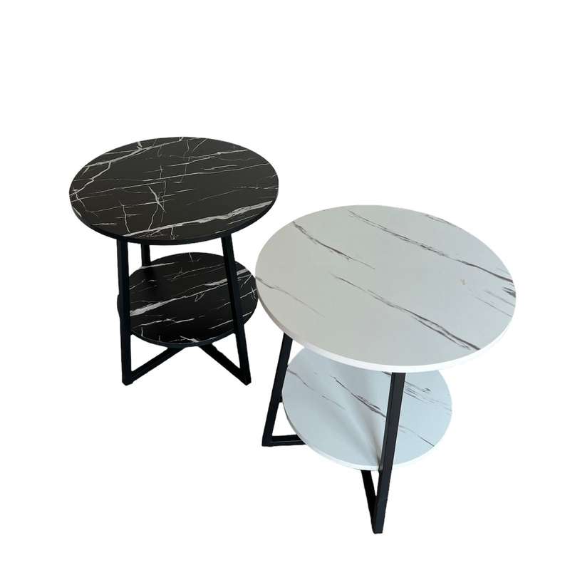 2-Tier Luxury Super Sturdy Side Table