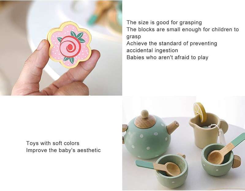 Kiddies Wooden Tea Set