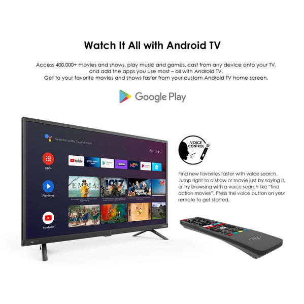 itel 32 Inch Smart Android TV (1366 x 768 HD) - G322