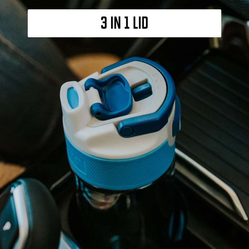 Kambukka Elton Water Bottle with 3 in 1 Snapclean® Lid Blue - 500 ml
