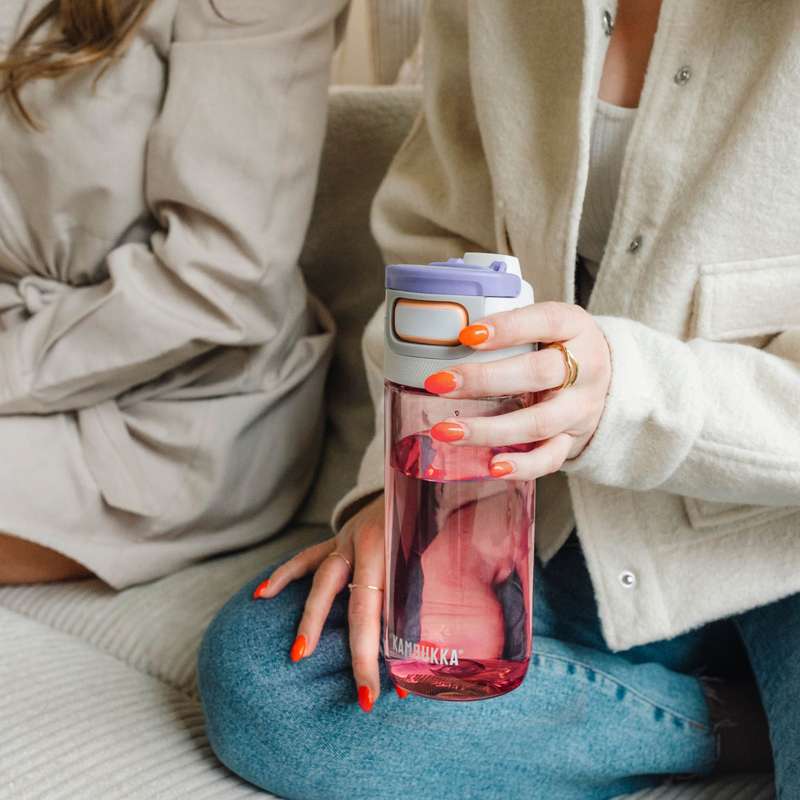 Kambukka Elton Water Bottle with 3 in 1 Snapclean® Lid Pink - 500 ml