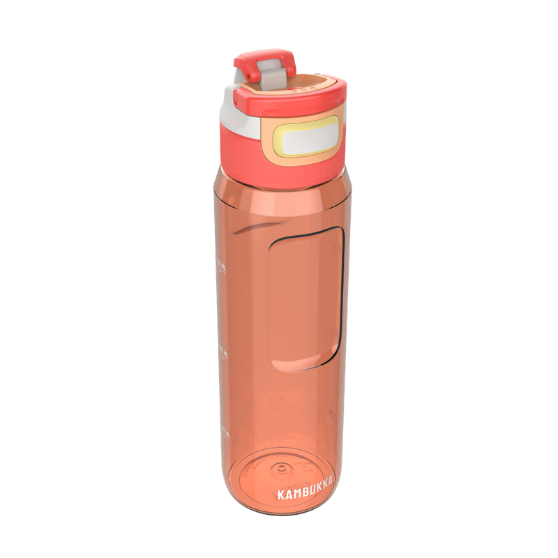 Kambukka Elton Water Bottle with 3 in 1 Snapclean® Lid Orange - 1000 ml