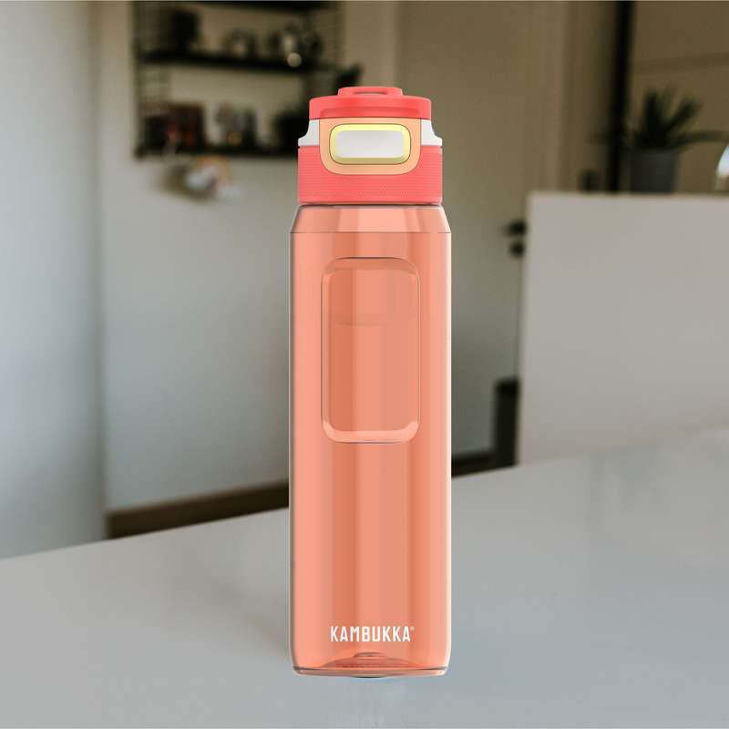 Kambukka Elton Water Bottle with 3 in 1 Snapclean® Lid Orange - 1000 ml