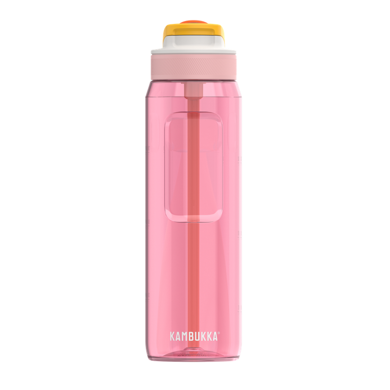Kambukka Lagoon Water Bottle with Straw Lid Sunny Melon - 1000 ml
