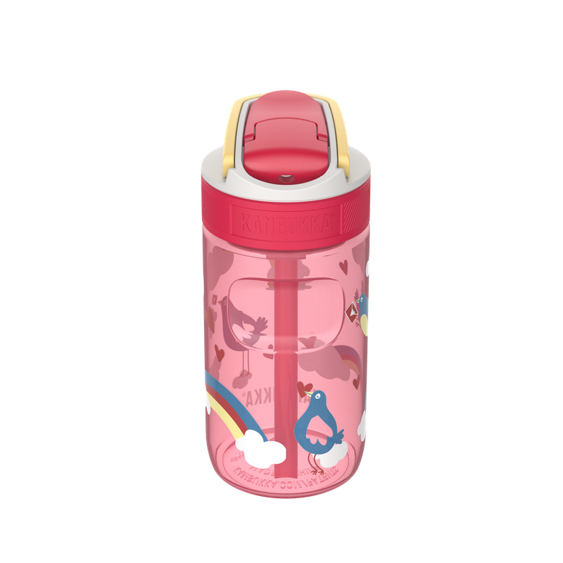 Kambukka Lagoon Love Birds Water Bottle with Straw Lid - 400 ml