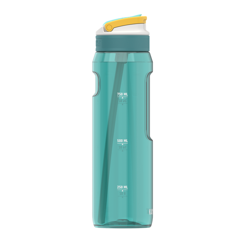 Kambukka Lagoon Water Bottle with Straw Lid Zesty Green - 1000 ml