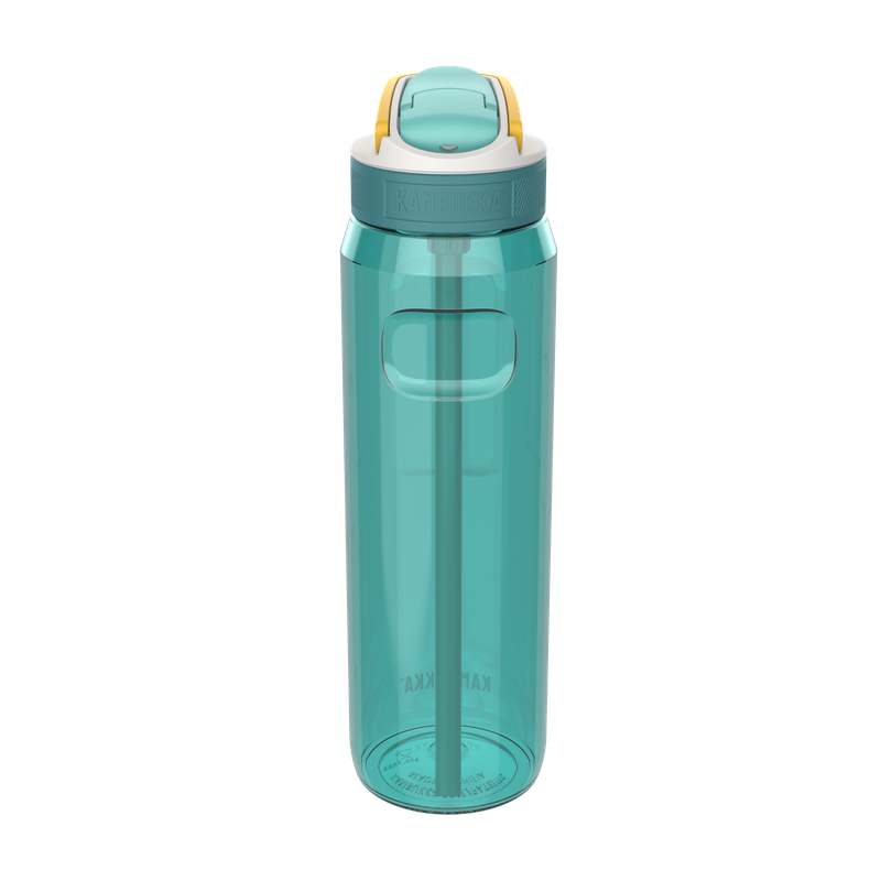 Kambukka Lagoon Water Bottle with Straw Lid Zesty Green - 1000 ml