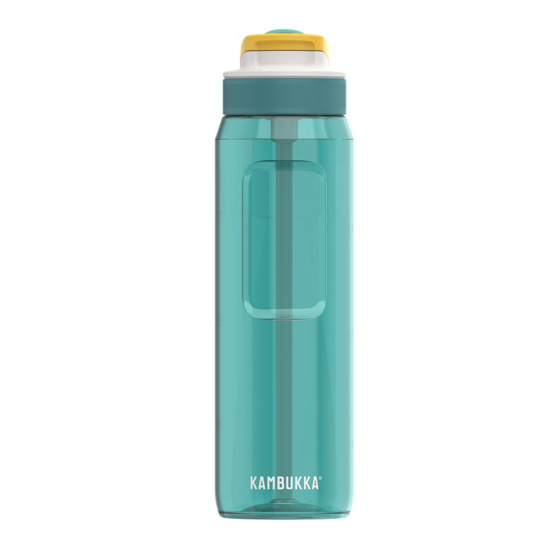 Kambukka Lagoon Water Bottle with Straw Lid Zesty Green - 1000 ml