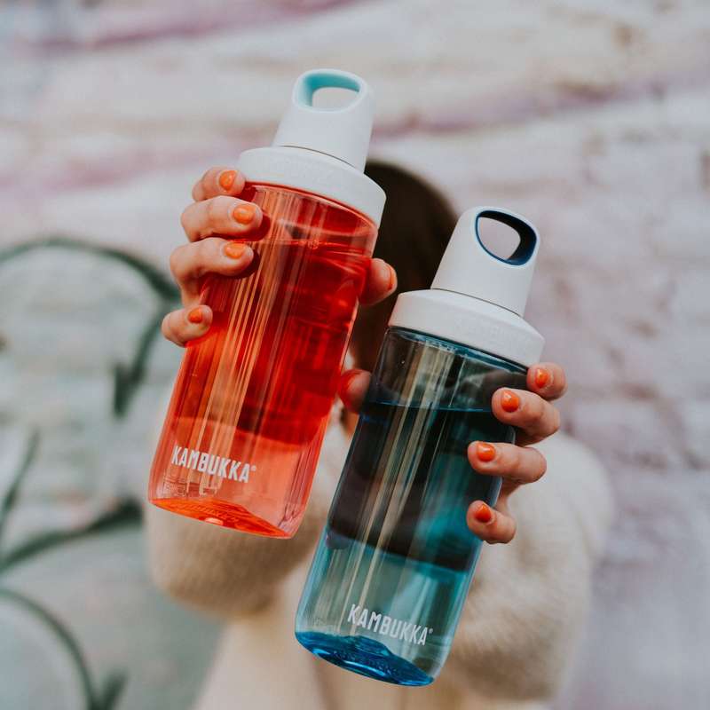 Kambukka Reno  Water Bottle with Twist Lid Strawberry Ice - 500 ml