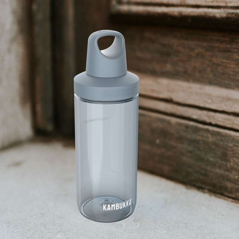 Kambukka Reno Water Bottle with Twist Lid Grey - 500 ml