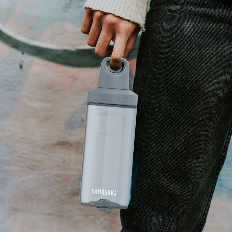 Kambukka Reno Water Bottle with Twist Lid Grey - 500 ml