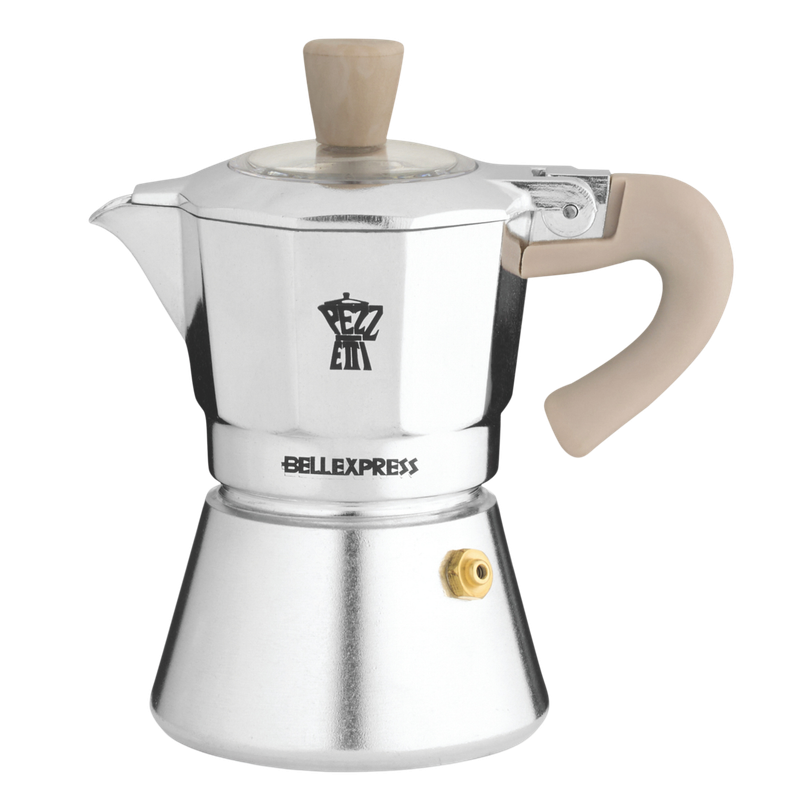 Pezzetti Belle Express Stove Top Coffee Maker - Silver