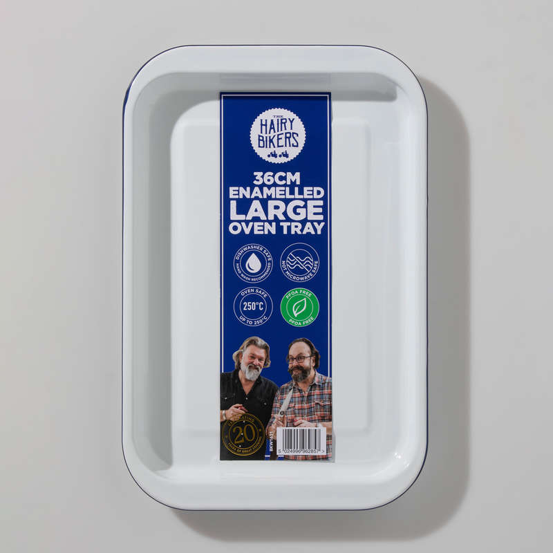 Hairy Bikers 42 cm Enamelled Large Oven Tray