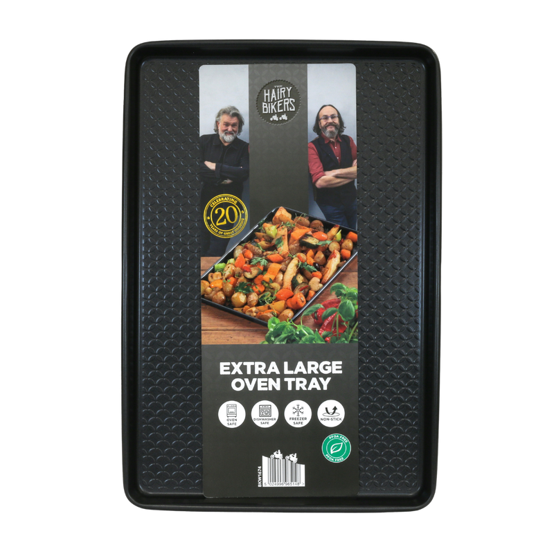 Hairy Bikers Extra Large Oven Tray - Black