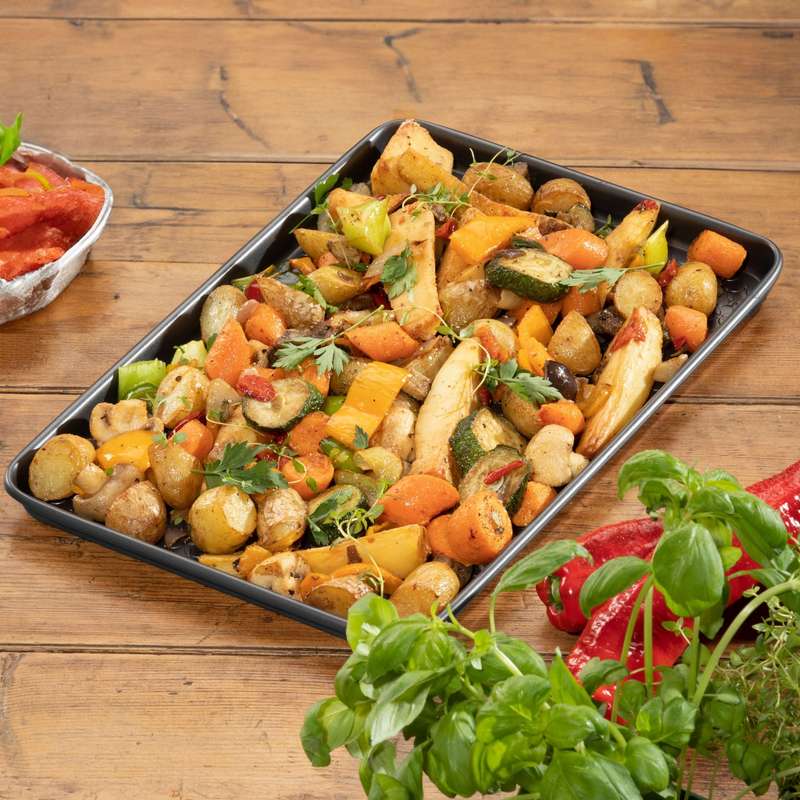Hairy Bikers Extra Large Oven Tray - Black