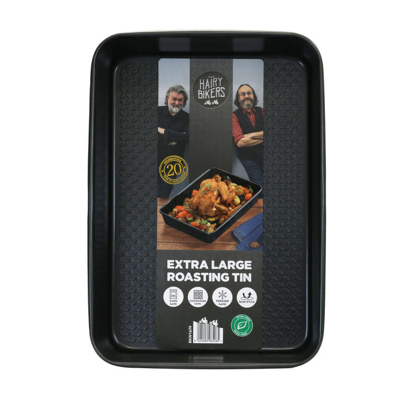 Hairy Bikers Extra Large Roasting Tin - Black