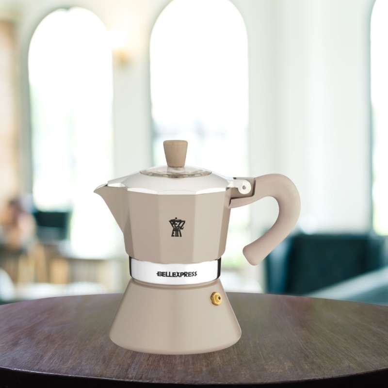 Pezzetti Belle Express Stove Top Coffee Maker - Stone