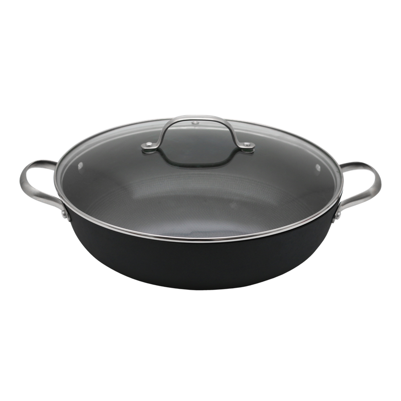 Hairy Bikers Lightweight Cast Iron Shallow 30 cm Casserole Dish
