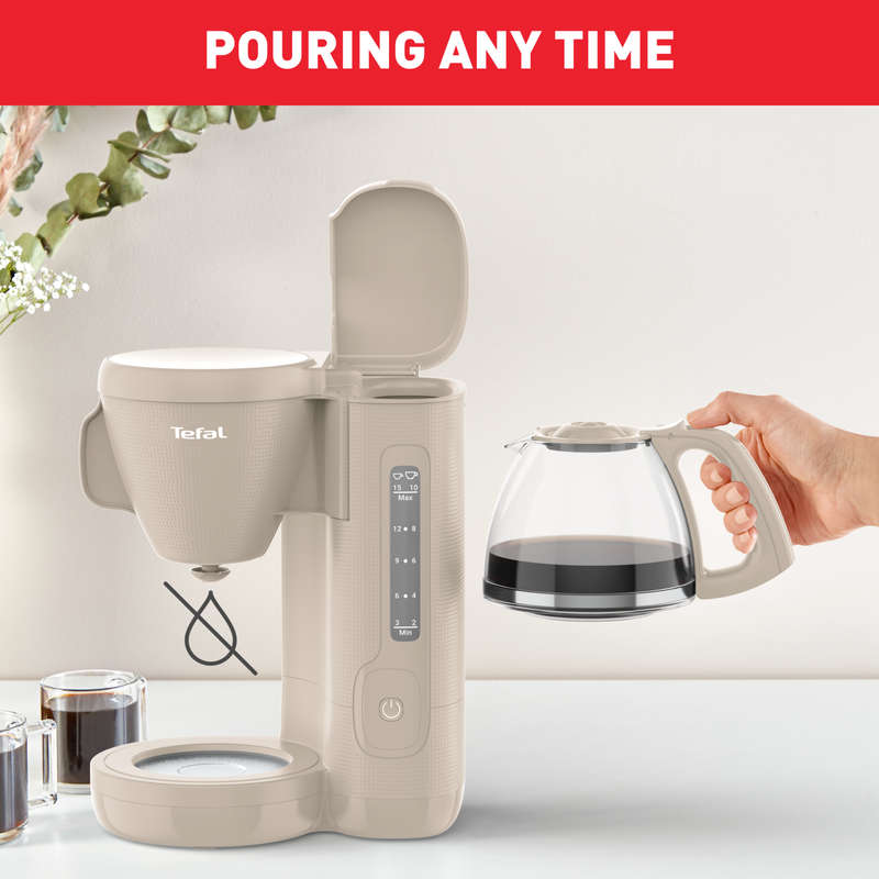 Tefal Morning Filter Coffee Maker with Permanent Filter