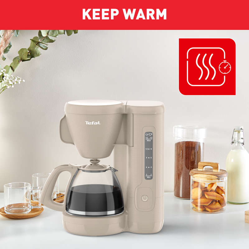 Tefal Morning Filter Coffee Maker with Permanent Filter