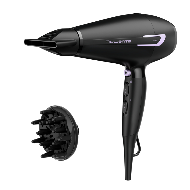Rowenta Pro Power Hair Dryer 2200 W Ionic Black