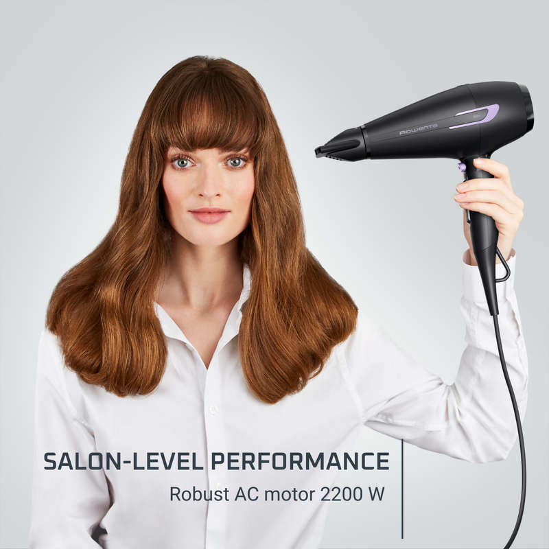 Rowenta Pro Power Hair Dryer 2200 W Ionic Black