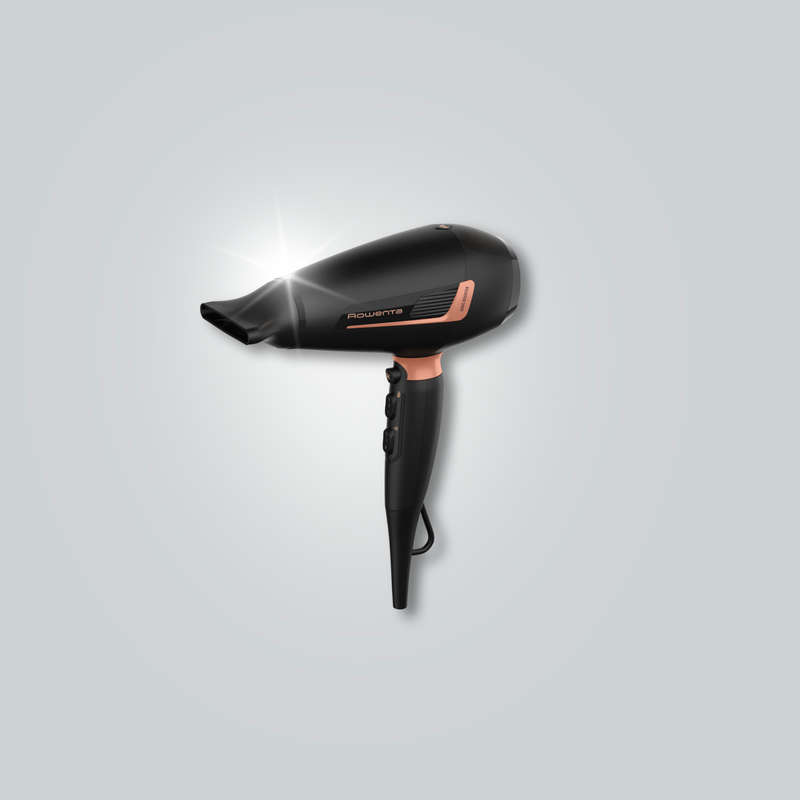 Rowenta Pro Power Hair Dryer 2200 W Ionic Black and Blush