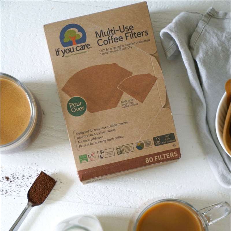 If You Care Number 4 Coffee Filter Papers