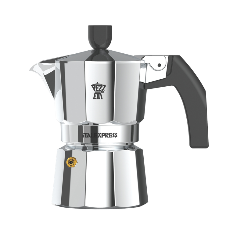 Pezzetti Ital Express Stove Top Coffee Maker - Silver