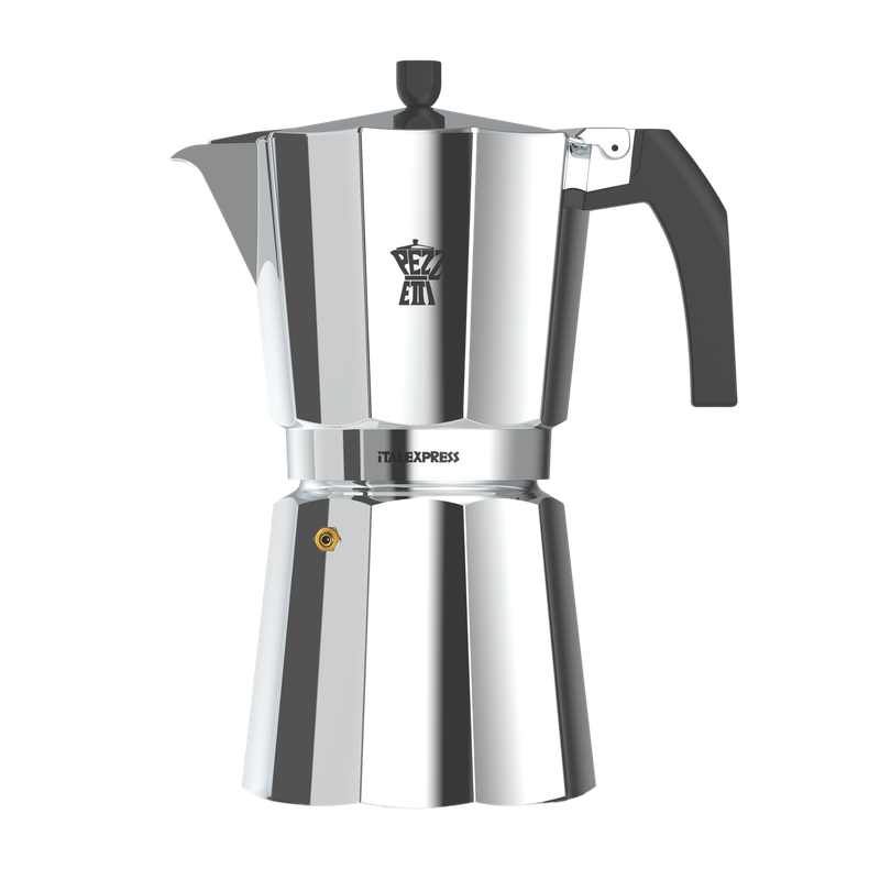 Pezzetti Ital Express Stove Top Coffee Maker - Silver