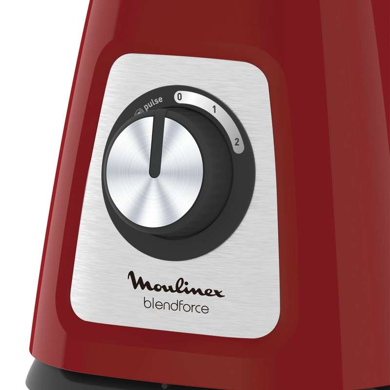 Moulinex Blendforce 2 Glass Jug Red 800 W