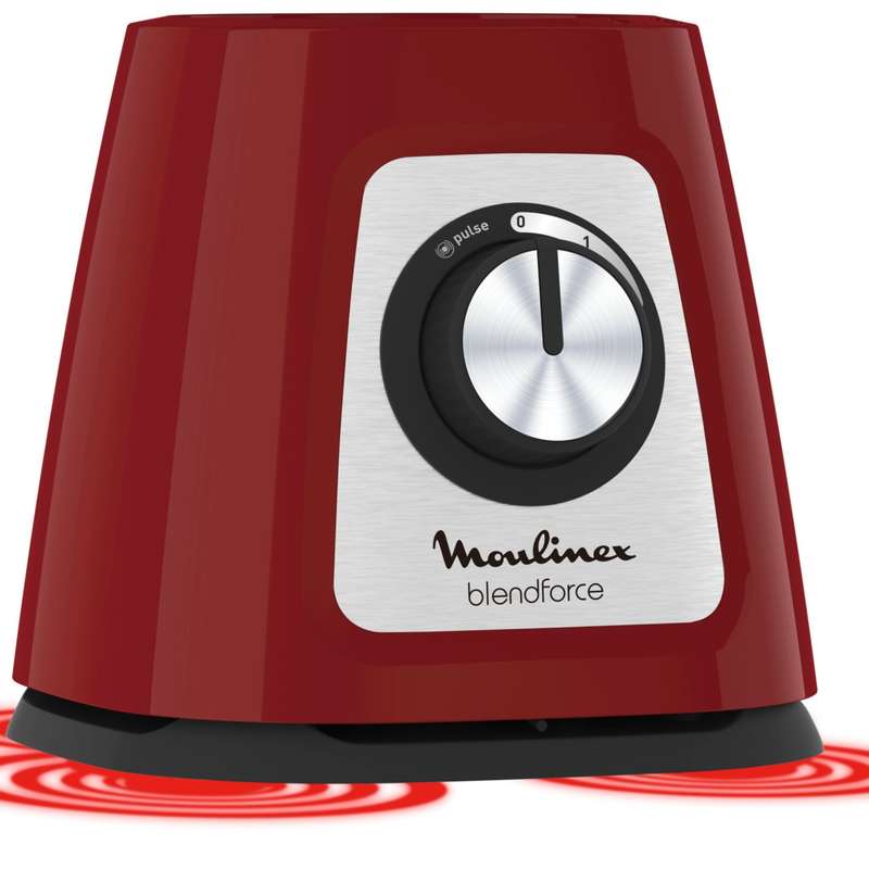 Moulinex Blendforce 2 Glass Jug Red 800 W