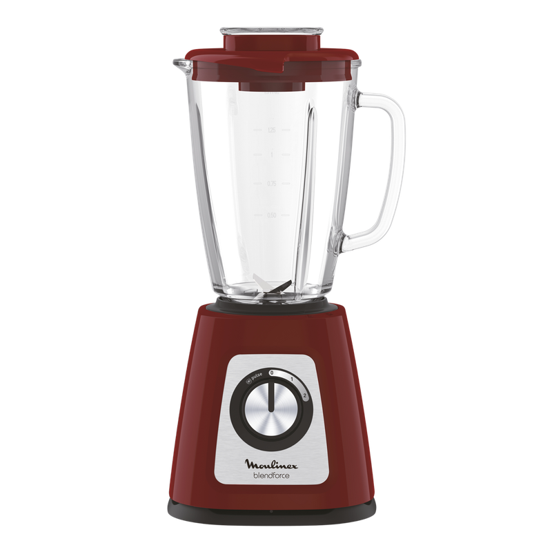 Moulinex Blendforce 2 Glass Jug Red 800 W