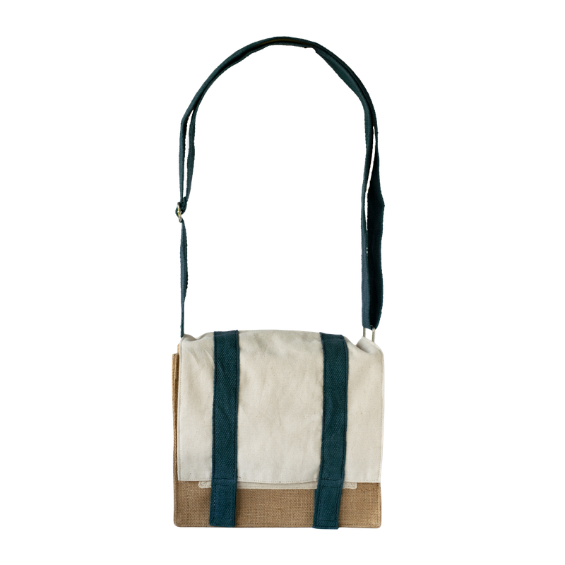 Pebbly Shoulder Bag with Placemat