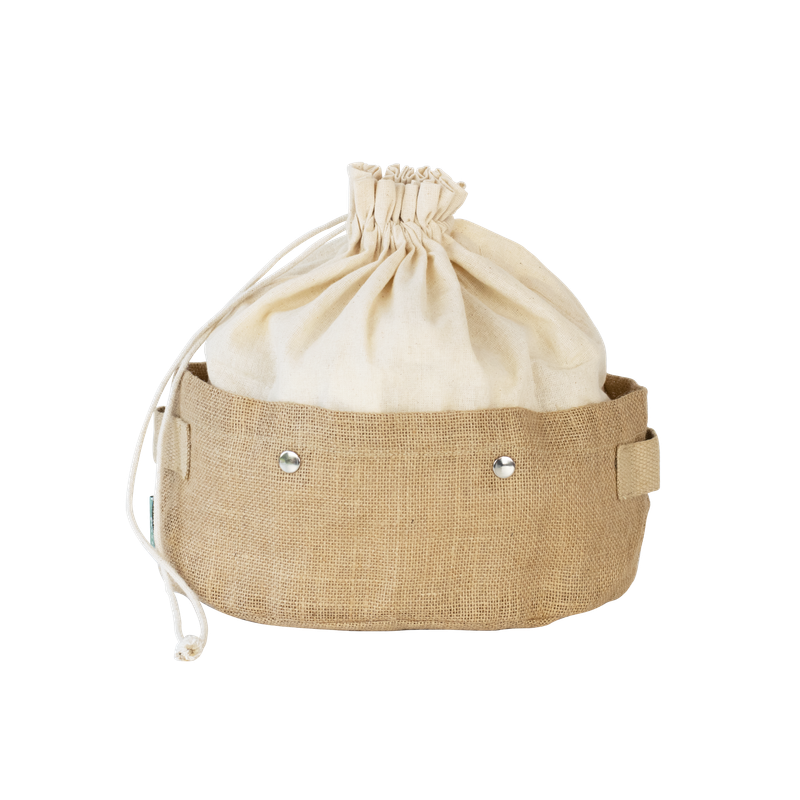 Pebbly Storage Basket with Removable Bag - Small