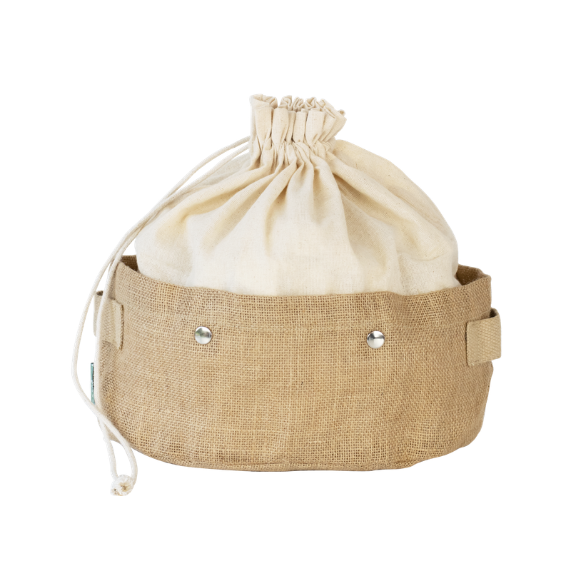 Pebbly Storage Basket with Removable Bag - Medium