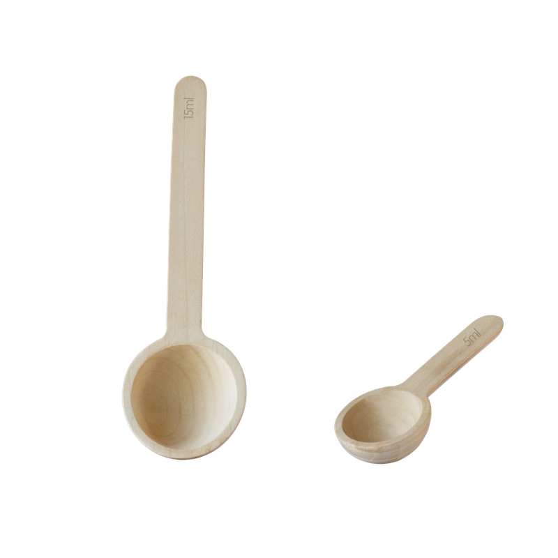 Pebbly Dosing Spoons - Set of 2