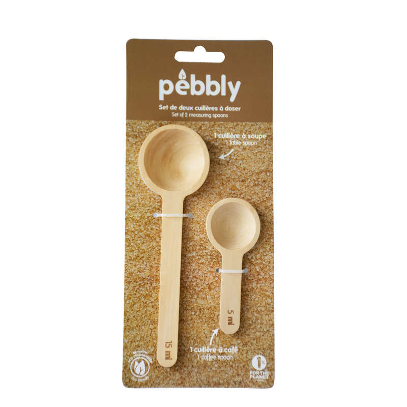 Pebbly Dosing Spoons - Set of 2