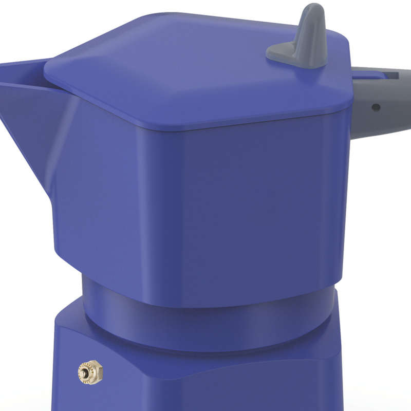 Pezzetti Penta Express Stove Top Coffee Maker - Blue