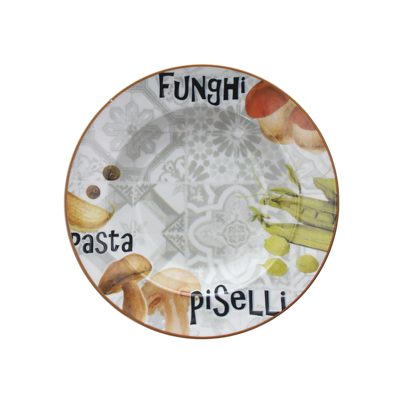 Andrea Fontebasso Oliva Funghi Pasta Bowl 29cm