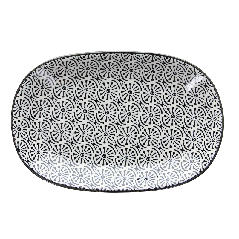 Tognana Chakra Oval Plate 28cm
