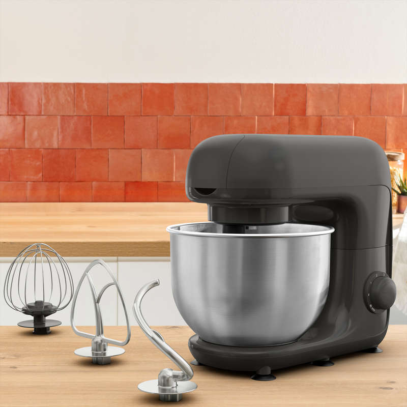 Moulinex Bake Essential Kitchen Machine 800W Black