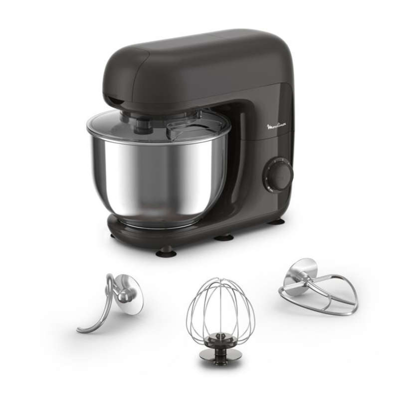 Moulinex Bake Essential Kitchen Machine 800W Black