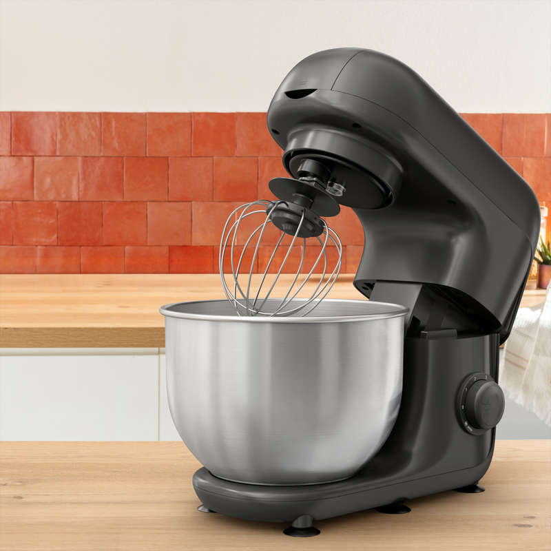 Moulinex Bake Essential Kitchen Machine 800W Black
