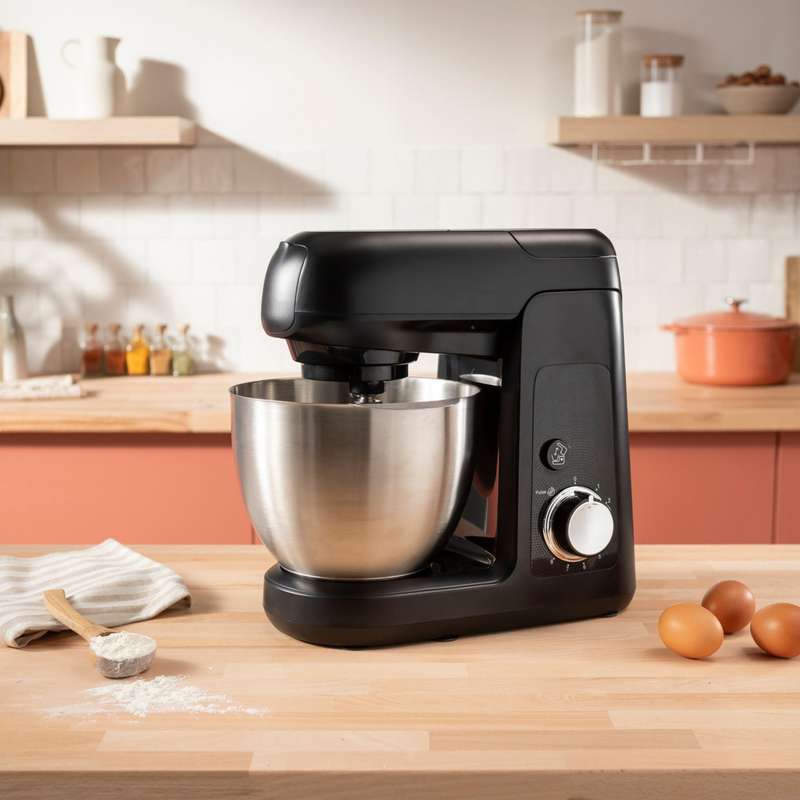 Moulinex Bake Partner Kitchen Machine 1100W Black