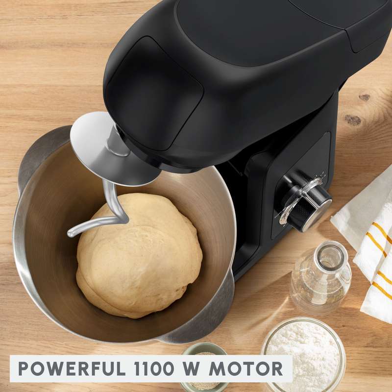 Moulinex Bake Partner Kitchen Machine 1100W Black